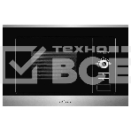 Встраиваемая микроволновая печь Monsher MMH 201 BX 60 см, 20 л, 8 автоматических кулинарных программ, 5 режимов мощности, функция размораживания по весу полуфабрикатов или по времени, черный и нерж., фото 1