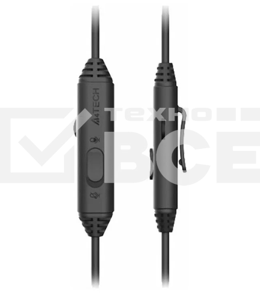 Гарнитура A4Tech Fstyler FH100 чёрный, проводная