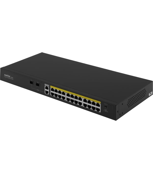 Коммутатор 24PORT 10/100M POE 4GE COMBO P124GH Netis