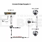 Переходник-разветвитель VCOM RJ-45 8P8C (F)<-->2 x 8P8C (F),FTP, ABS пластик, кат. 5eVCOM <CT252S>, фото10