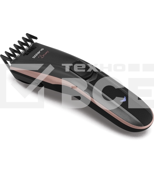 Машинка для стрижки Polaris PHC 0512RC маренго/серебро (насадок в компл:2шт)