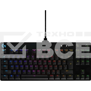 Клавиатура Logitech G Pro (920-009393) проводная, USB, чёрный