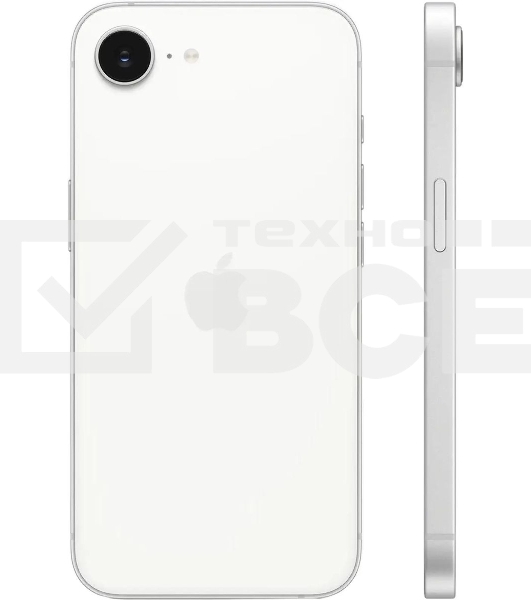 Смартфон Apple iPhone 16e, 8/128Gb, белый