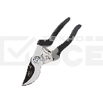 Секатор Deli DL580203 Размер 210 мм. Макс диаметр резки 15 мм. Сталь 55С. Термообработанная поверхность. Тефлоновая ручка из ПВХ., фото2