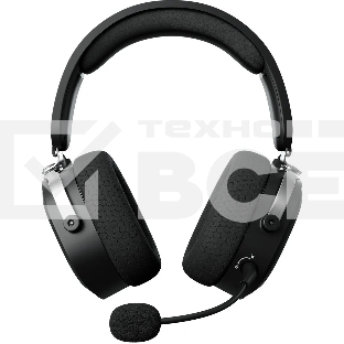 Наушники с микрофоном GMNG GG-HS405W черный мониторные BT/Radio/3.5mm оголовье