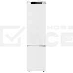 Встраиваемый холодильник Maunfeld MBF19354NFWGR LUX Inverter белый двухкамерный 209/64 л морозилка снизу, No Frost, фото7