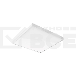 Светильник светодиодный Gauss MIR 595х595х50 35Вт 3000лм 6500К IP40 офисный встраив. накладной с опаловым рассеив. (аналог ЛВО), фото2