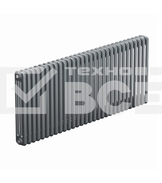 Стальной трубчатый радиатор отопления RIFAR TUBOG TUB 3057 30 секций ТИТАН боковое подключение