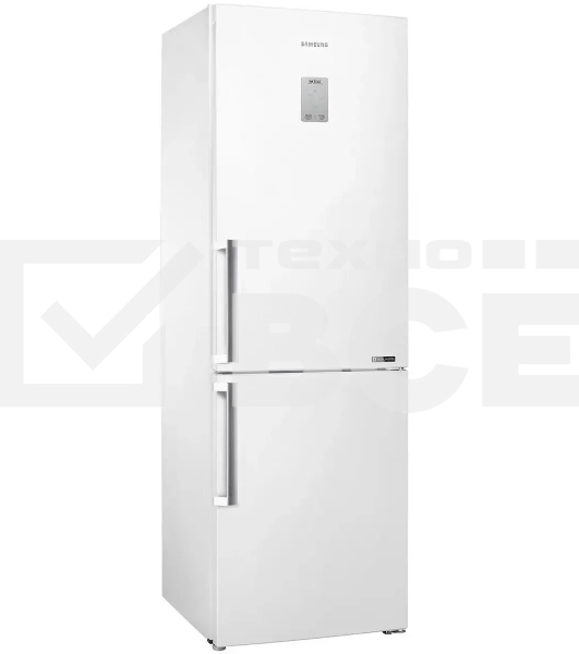 Холодильник Samsung RB33J3515WW/EF белый двухкамерный 231/108л морозилка снизу, No Frost