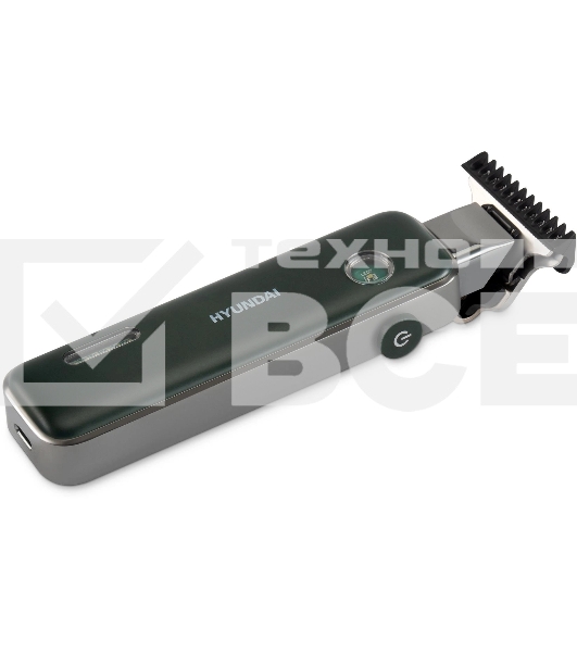 Триммер Hyundai H-HT6070 зеленый (насадок в компл:3шт)
