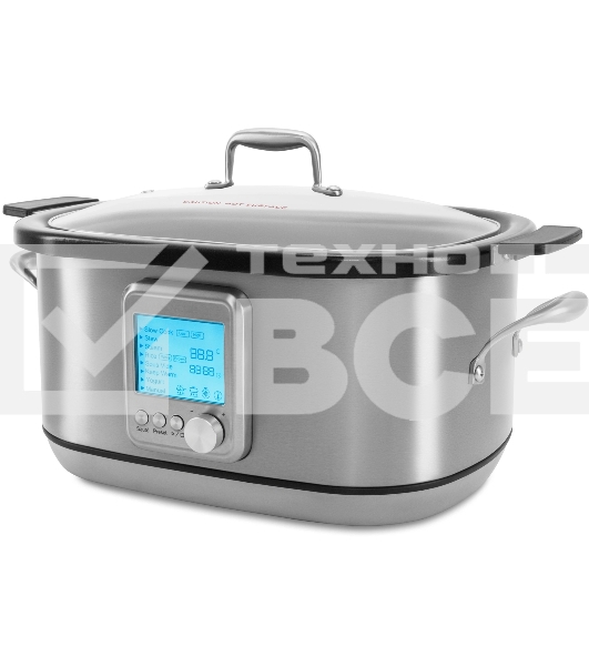 Мультиварка Rondell RDE-MC608 6л 1250Вт серебристый/серый