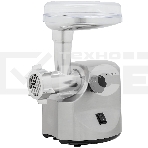 Мясорубка электрическая Krona Wolf Metall серый, 1800 Вт, 2.8 кг/мин, реверс, металлический лоток, насадки - 5, фото 1