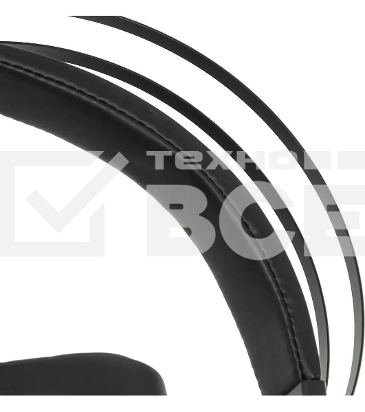 Гарнитура проводная с микрофоном A4 Bloody G525 черный 2м мониторные оголовье (G525 BLACK)