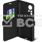 Чехол (флип-кейс) DF xiFlip-79, для Xiaomi 12 Pro, черный xiflip-79 (black), фото3