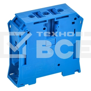 Колодка клеммная IEK YCT10-00-K07-120 CTS ARMAFIX 120 кв.мм син.