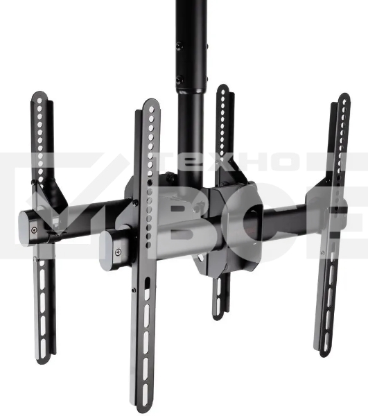 Кронштейн для телевизора Arm Media LCD-1750 черный, 26'-65' макс. 90 кг, потолочный, поворот и наклон