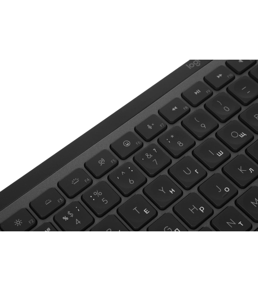Клавиатура беспроводная Logitech MX Keys S Combo (920-011619) серый
