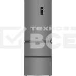 Холодильник Maunfeld MFF180NFSE01 нержавеющая сталь трехкамерный 224/113л морозилка снизу, No Frost, фото16