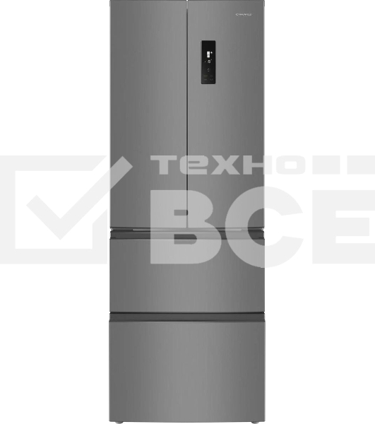 Холодильник Maunfeld MFF180NFSE01 нержавеющая сталь трехкамерный 224/113л морозилка снизу, No Frost