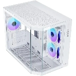 Корпус mATX Eurocase M2771 white, без БП, закаленное стекло 2 стороны, фото5