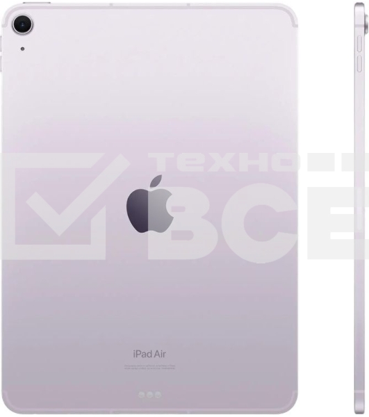 Планшет Apple Apple iPad Air 2024 A2903 11', 8Gb, 512Gb, 5G, iPadOS, фиолетовый
