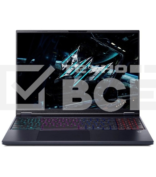 Ноутбук Acer Predator Helios Neo 16 PHN16-73-96LE/16'/IPS/Intel Core Ultra 9 275HX/32GB/1ТB/NVIDIA GeForce RTX 5070 Ti 12GB/DOS/черный/2.7kg