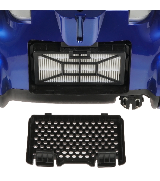 Пылесос Viconte VC-393 синий, 600/3100 Вт, уборка сухая, пылесборник контейнер 2.2 л