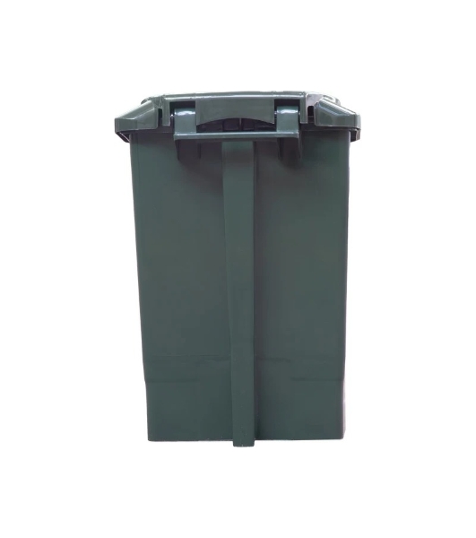 Мусорный контейнер полимерный ТАРА.РУ МКТ 30 зеленый 30л., в комплекте, с педалью, с пакетодерж. 36517