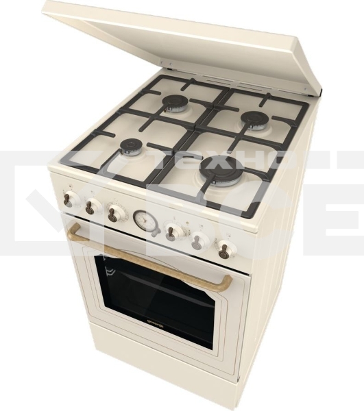 Комбинированная плита Gorenje GKS5B70CLI бежевый