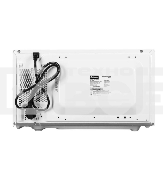 Микроволновая печь Galanz MOS-2009MW белый 20 л, 700 Вт, поворотный механизм