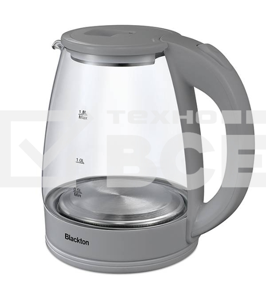 Чайник электрический Blackton Bt KT1800G Gray