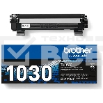 Картридж лазерный Brother TN1030 чёрный (2 500 стр.) для Brother HL-1110E/HL-1112E/HL-1210WE/HL-1210WE/HL-1212WE/DCP-1510E/DCP-1512E/DCP-1610WE/DCP-1612WE/MFC-1810E/MFC-1910E, фото 1