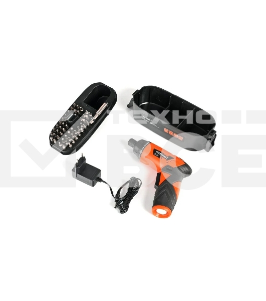 Отвертка аккумуляторная PATRIOT PS 236; напряжение: 3,6V; кейс; комплект бит