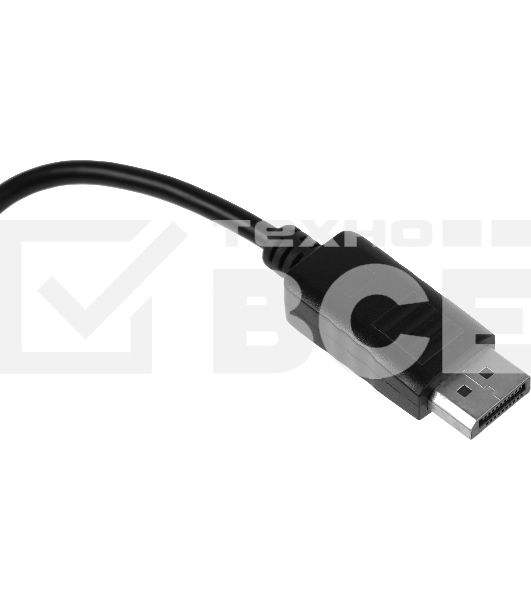 Кабель-переходник аудио-видео Premier H105 DisplayPort (m)/HDMI (f) 0.15м. черный (A3378)