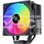 Устройство охлаждения(кулер) Oklick OG-CPC180FRGB-PWM1 RGB Soc-AM5/AM4/1151/1200/2066/2011/1700 черный 4-pin 20dB Al+Cu 180W 820gr Ret, фото5
