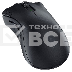 Мышь беспроводная Razer DeathAdder V2 X Hyperspeed черный, 14000 dpi, радиоканал, Bluetooth, USB, кнопки - 7, фото2