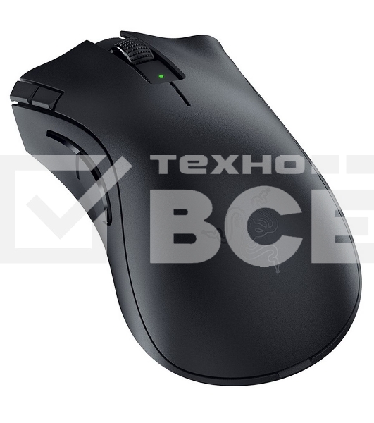 Мышь беспроводная Razer DeathAdder V2 X Hyperspeed черный, 14000 dpi, радиоканал, Bluetooth, USB, кнопки - 7