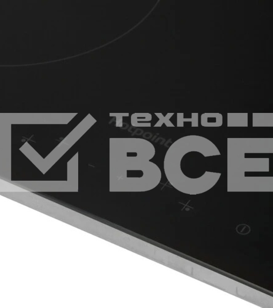 Электрическая варочная поверхность Hotpoint HR 6T1 C, независимая, черный