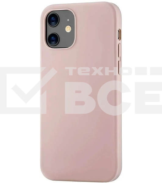 Чехол (клип-кейс) UBEAR Touch Case, для Apple iPhone 12 mini, светло-розовый [cs61lr54th-i20]