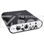 Аудиоинтерфейс USB Icon Duo44 Dyna B/W АЦП/ЦАП: 24 бит/192 кГц, 127 дБ, входы/выходы: 2хCombo XLR/TRS/ 2х1/4