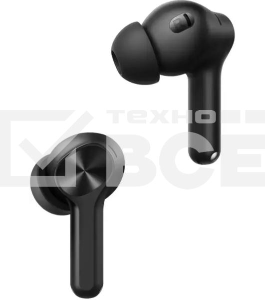 Гарнитура внутриканальные Realme Buds T200 Lite черный беспроводные bluetooth в ушной раковине (6941764454491)