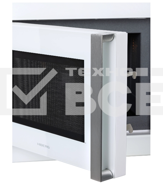 Встраиваемая микроволновая печь HIBERG i-VM 8505 W (инверторная)
