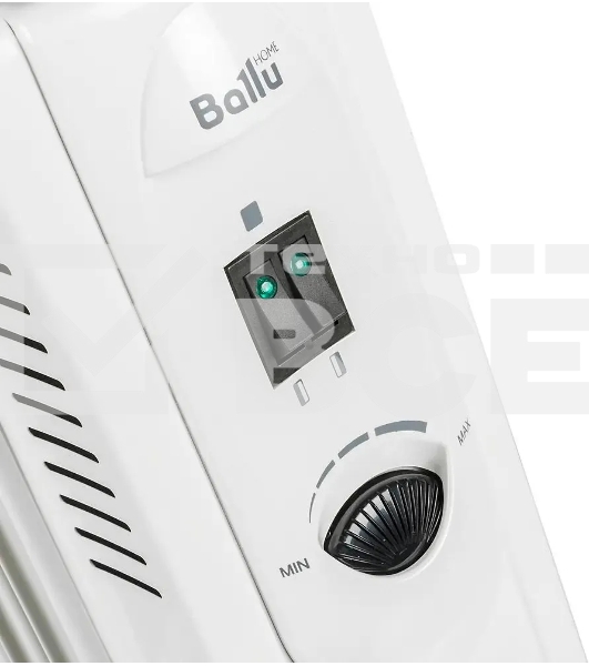 Обогреватель масляный Ballu Comfort BOH/CM-09WDN (9 секций) белый, 2000 Вт, 25 м2, термостат