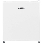 Холодильник Ascoli ASRI50 белый однокамерный 44/2л морозилка сверху, фото3
