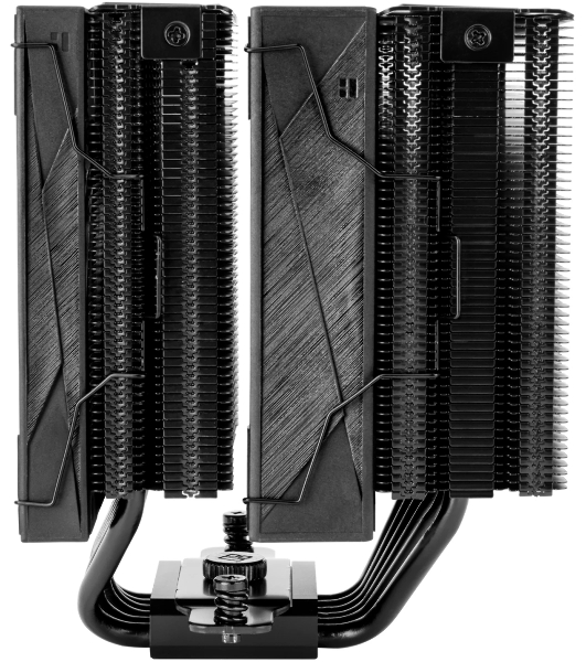 Устройство охлаждения (кулер) Thermalright Royal Knight 120 Soc-AM5/AM4/1200/1700/1851 черный 4-pin 28.4dB Al+Cu Ret (RK120-BL)