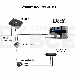 Переходник-разветвитель VCOM RJ-45 8P8C (F)<-->2 x 8P8C (F),FTP, ABS пластик, кат. 5eVCOM <CT252S>, фото6