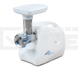 Мясорубка электрическая Ротор Дива Люкс ЭМШ 35/300-3 белый, 1500 Вт, 0.6 кг/мин, реверс, насадки - 4