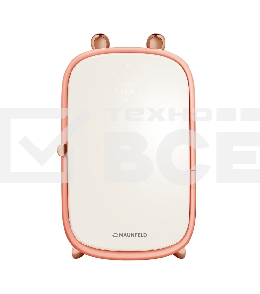 Мини-холодильник для косметики Maunfeld MFF43PK розовый 12.3л