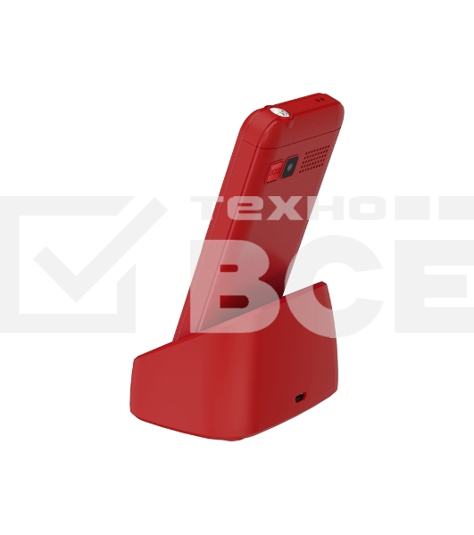 Мобильный телефон Maxvi B231ds красный
