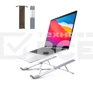 Алюминиевая раздвижная подставка для ноутбука Ugreen LP451-40289 Silver (40289)